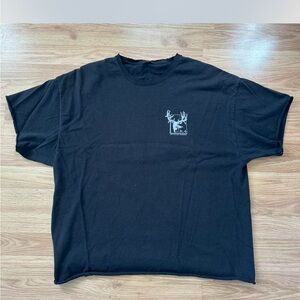 Vintage distressed washed black Utah bowmen’s association shirt